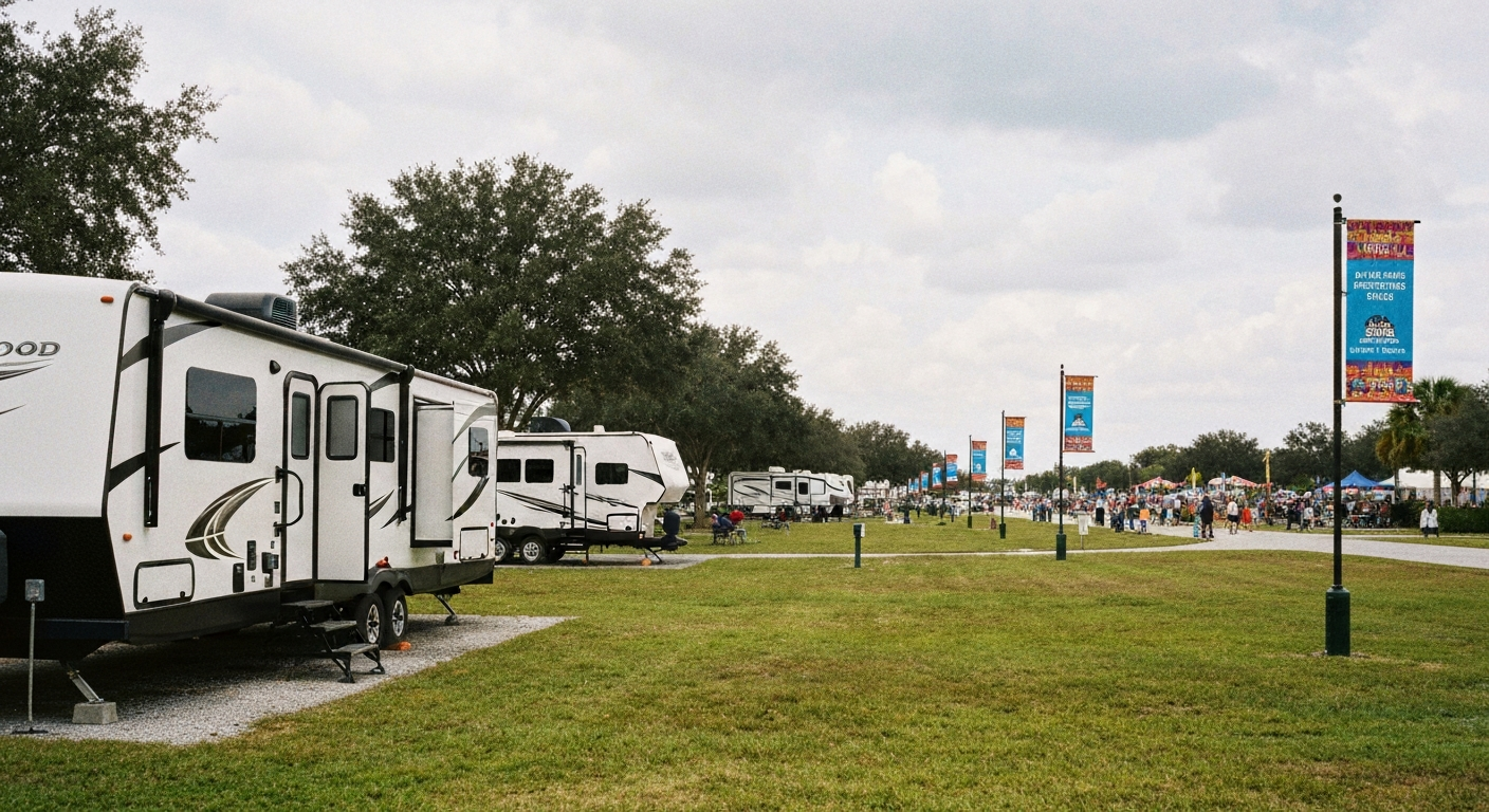 RV rental for Longwood Arts & Crafts Festival near Longwood