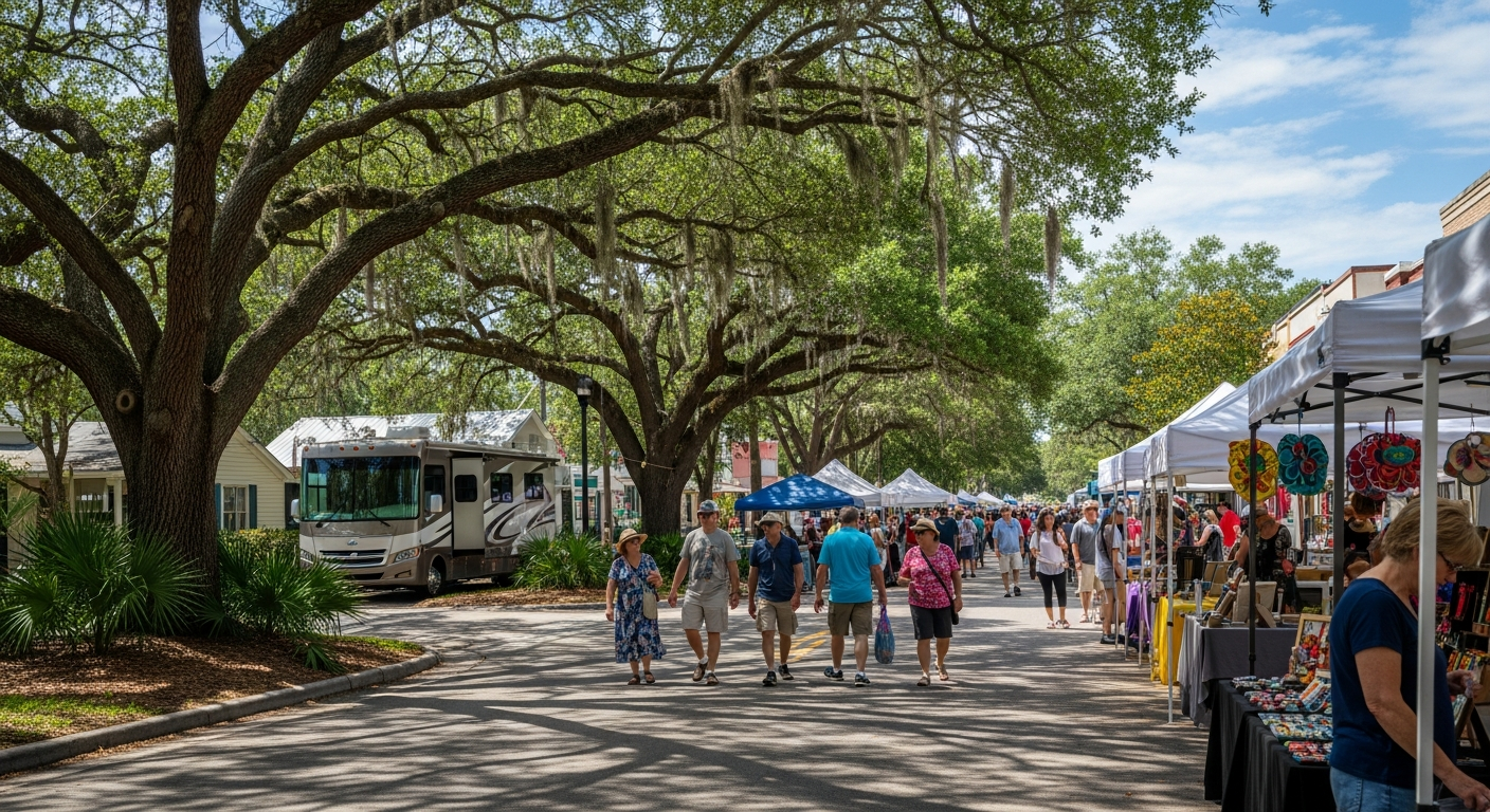 Fireside RV rental for a 2027 Daytona 500 trip